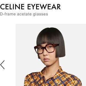 Celine 500851 053 Havana / Tortoise prescription, glasses, NWOT.